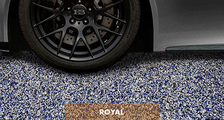 Royal epoxy garage floor coating