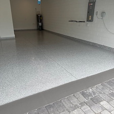 Feather Grey Top Quality Garage Floor Lakewood Ranch 0