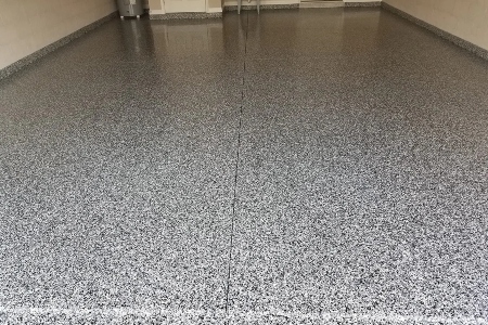 Granite Flake Epoxy Floor in Tampa, FL Thumbnail