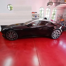 Red Epoxy Garage Floor Sarasota, FL 0